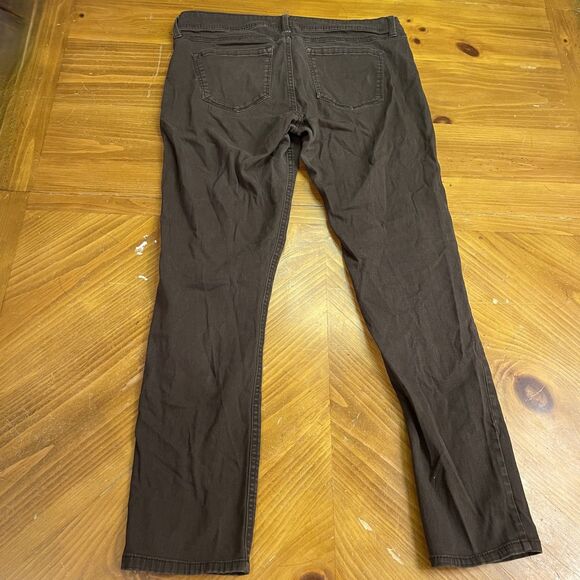 Bongo Plus Brown Low Rise Jeans 14W Y2K Straight Leg - Picture 2 of 10